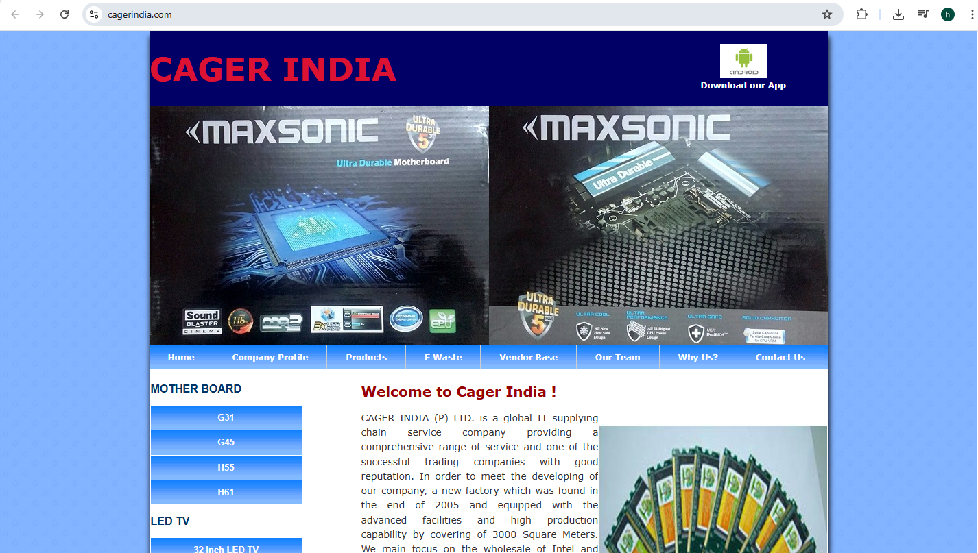 cagerindia